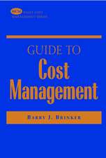 Guide to Cost Management