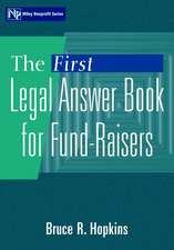 The First Legal Answer Book for Fund–Raisers