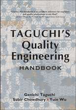 Taguchi′s Quality Engineering Handbook