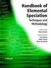 Handbook of Elemental Speciation – Techniques and Methodology