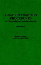 X Ray Diffraction Procedures and Amorphous Materials 2e