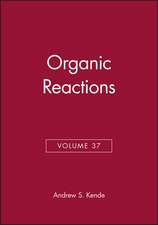 Organic Reactions V37