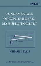 Fundamentals of Contemporary Mass Spectrometry