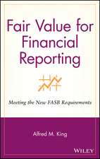 Fair Value Financial Reporting