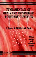 Fundamentals of Grain and Interphase Boundary Diffusion