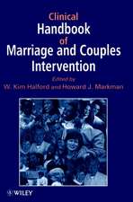 Clinical Hdbk of Marriage & Couples Interventions