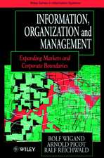 Information, Organization & Management – Expanding Markets & Corporate Boundaries