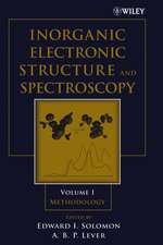 Inorganic Electronic Structure and Spectroscopy V I – Methodology