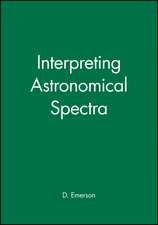 Interpreting Astronomical Spectra (Paper)