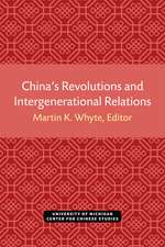 China’s Revolutions and Intergenerational Relations