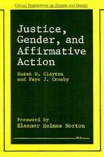 Justice, Gender, and Affirmative Action