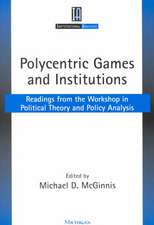 Polycentric Games and Institutions