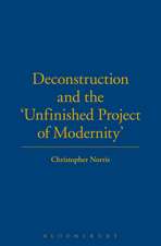 Deconstruction and the 'Unfinished Project of Modernity'