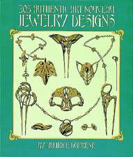 The 305 Authentic Art Nouveau Jewelry Designs: For Artists, Needleworkers and Craftspeople