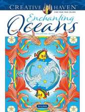 Creative Haven Enchanting Oceans Coloring Book