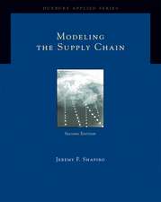 Modeling the Supply Chain