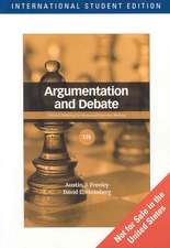 Argumentation and Debate, International Edition