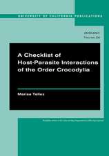 A Checklist of Host–Parasite Interactions of the Order Crocodylia