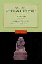 Ancient Egyptian Literature V 3 – The Late Period Revised edition