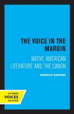 The Voice in the Margin – Native American Literature and the Canon