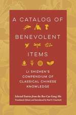 A Catalog of Benevolent Items