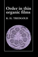 Order in Thin Organic Films