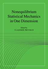 Nonequilibrium Statistical Mechanics in One Dimension