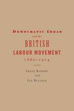 Democratic Ideas and the British Labour Movement, 1880–1914