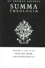 Summa Theologiae: Volume 21, Fear and Anger: 1a2ae. 40-48