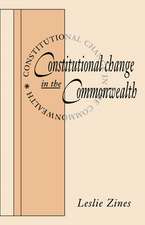 Constitutional Change in the Commonwealth