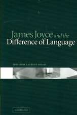 James Joyce and the Difference of Language