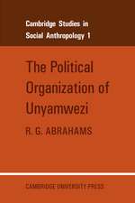 The Political Organization of Unyamwezi