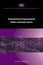 International Organizations before National Courts