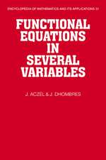 Functional Equations in Several Variables