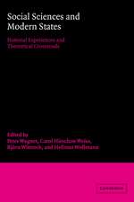 Social Sciences and Modern States: National Experiences and Theoretical Crossroads