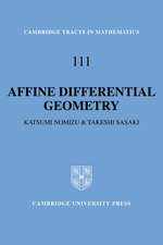 Affine Differential Geometry