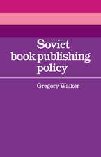 Soviet Book Publishing Policy