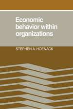 Economic Behaviour within Organizations