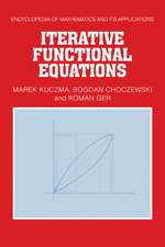 Iterative Functional Equations