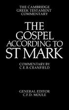 The Gospel according to St Mark: An Introduction and Commentary