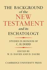 The Background of the New Testament and its Eschatology