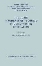 The Turin Fragments of Tyconius' Commentary on Revelation