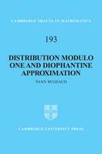 Distribution Modulo One and Diophantine Approximation