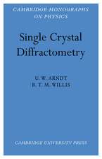 Single Crystal Diffractometry