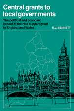 Central Grants to Local Governments: The political and economic impact of the Rate Support Grant in England and Wales