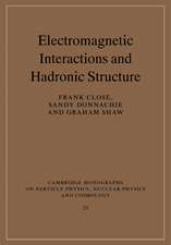 Electromagnetic Interactions and Hadronic Structure