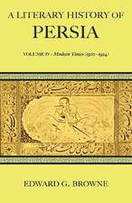 A Literary History of Persia