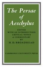 The Persae of Aeschylus