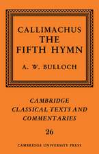 Callimachus: The Fifth Hymn: The Bath of Pallas