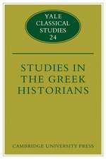 Studies in the Greek Historians